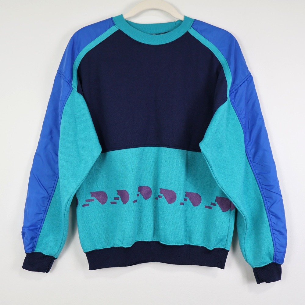 MacGregor Colorblock Sweatshirt Mens Medium Vintage 80s 90s Streetwear Pullover